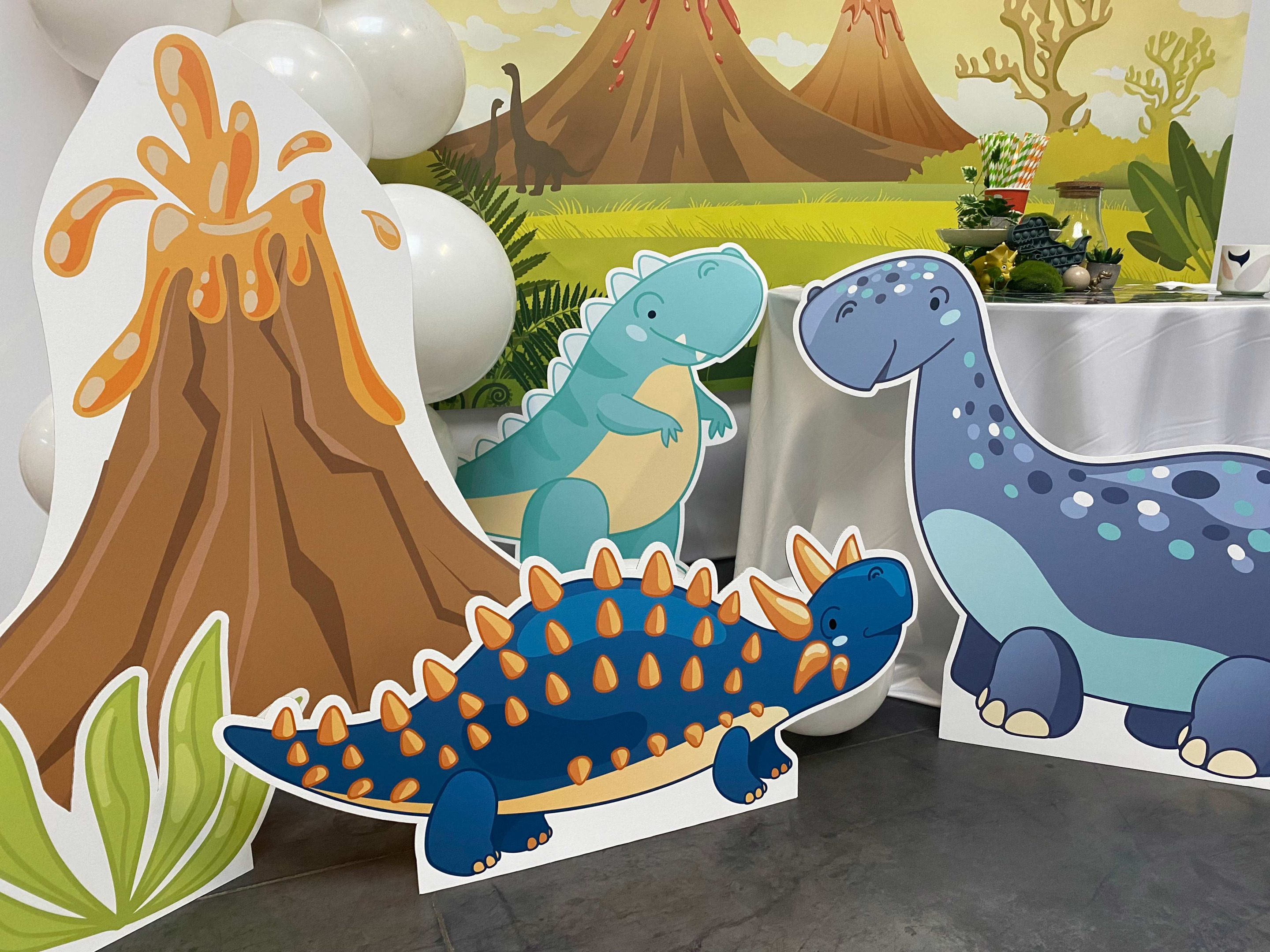 Ensemble décorations anniversaire Dinosaure